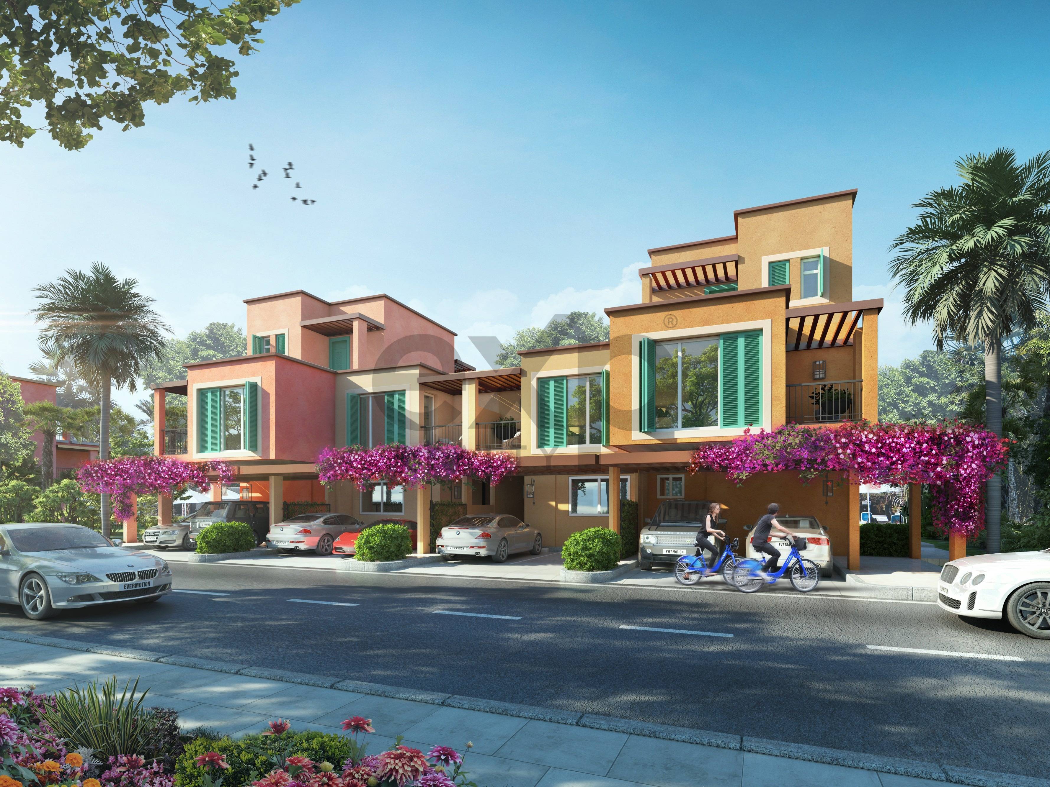 Townhouse for sale in Dubai, Damac Lagoons, Dubai, 1677 ft²