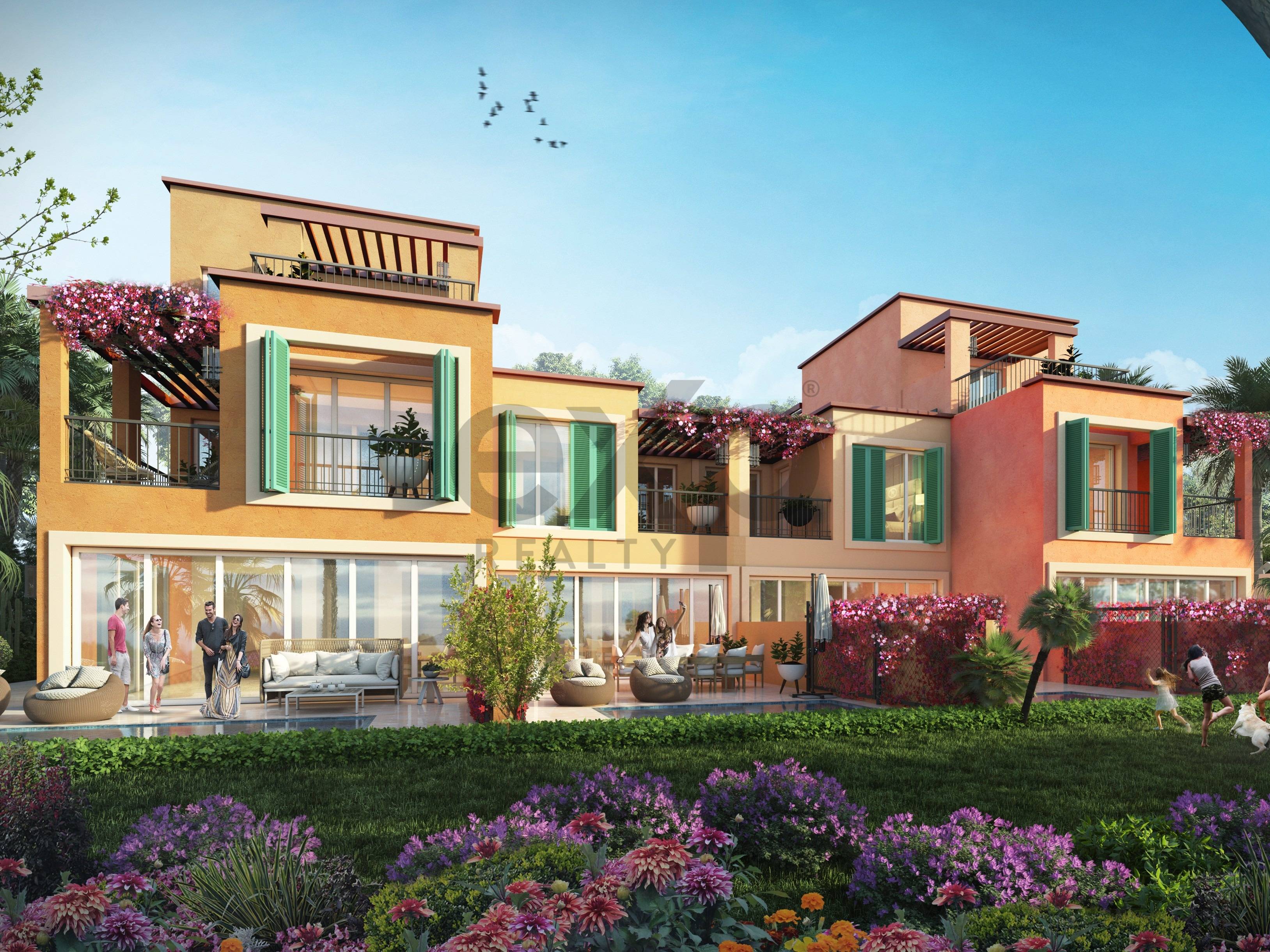 Townhouse for sale in Dubai, Damac Lagoons, Dubai, 1677 ft²