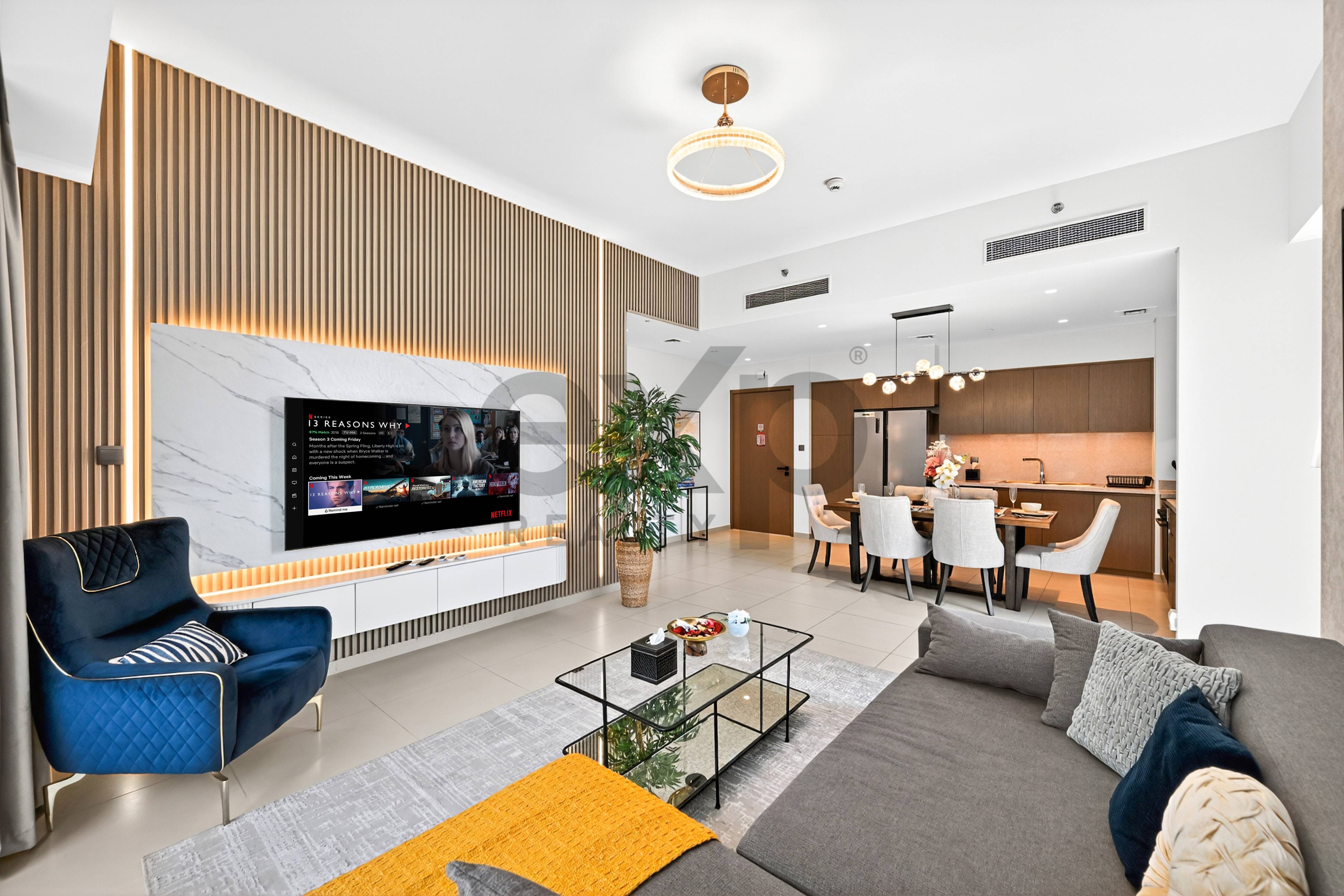 Luxury 2BR | Fully Furnished | Prime Location