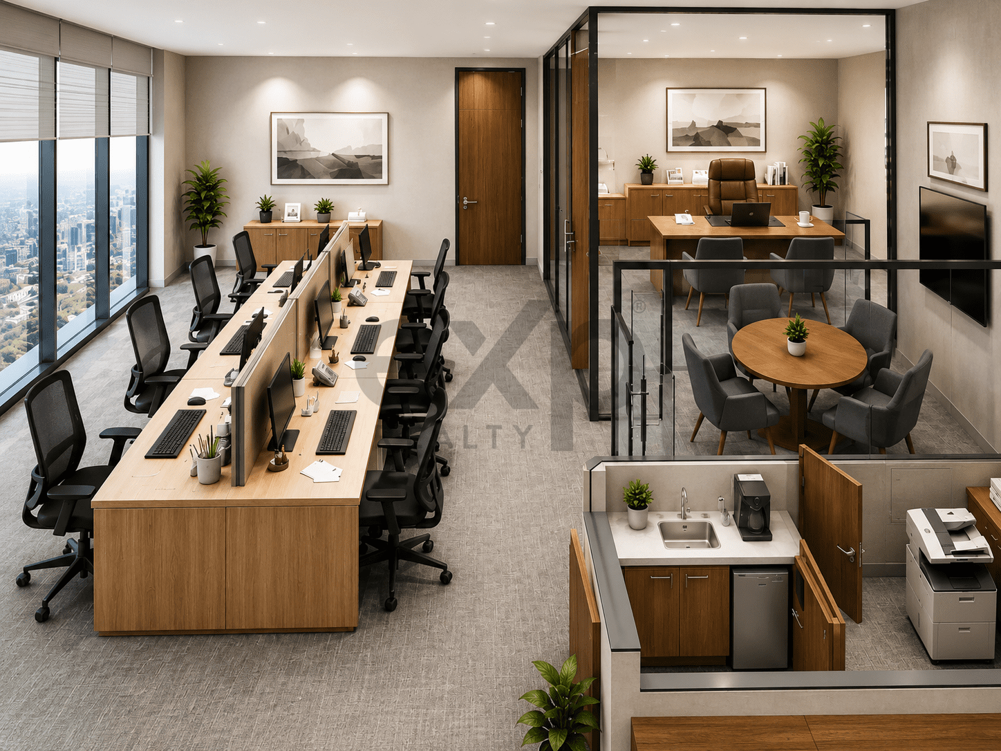 Sea View | Fully Furnished | Prime Media City Office