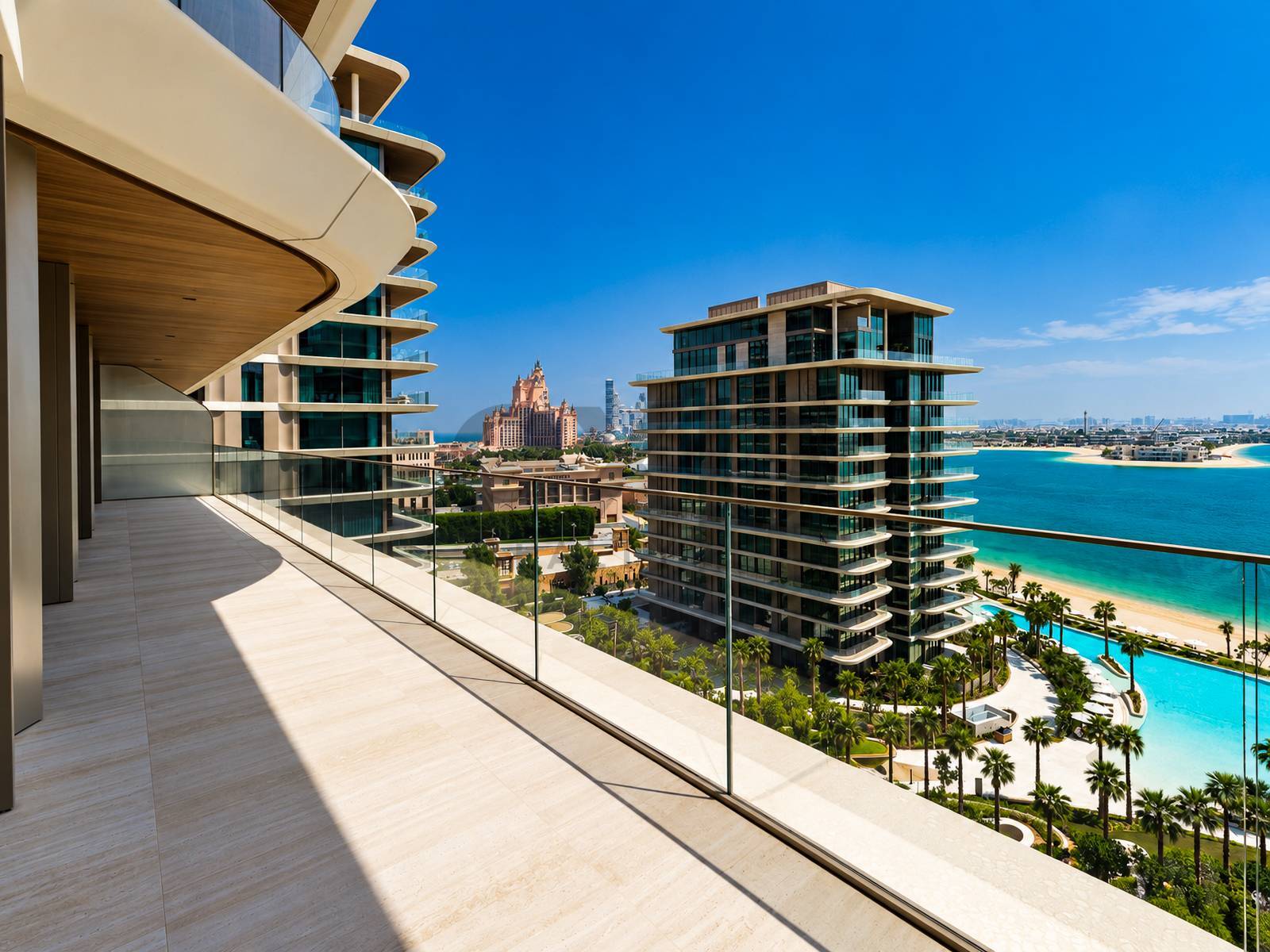 Apartment for rent in Dubai, Palm Jumeirah, Dubai, 2428 ft²