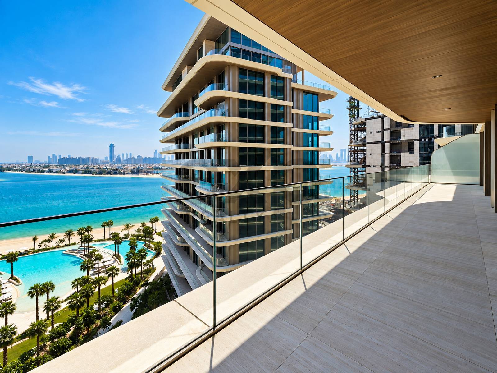 Apartment for rent in Dubai, Palm Jumeirah, Dubai, 2428 ft²