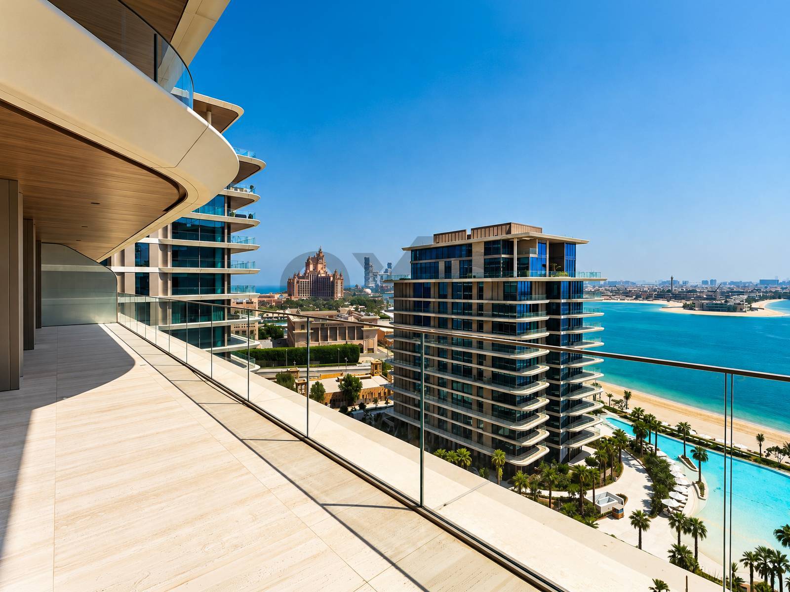 Apartment for rent in Dubai, Palm Jumeirah, Dubai, 2428 ft²