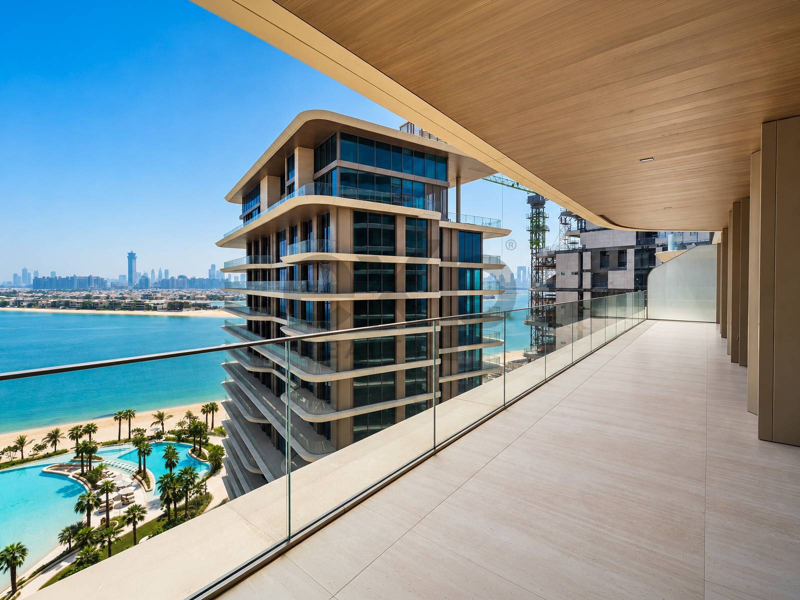 Apartment for rent in Dubai, Palm Jumeirah, Dubai, 2428 ft²