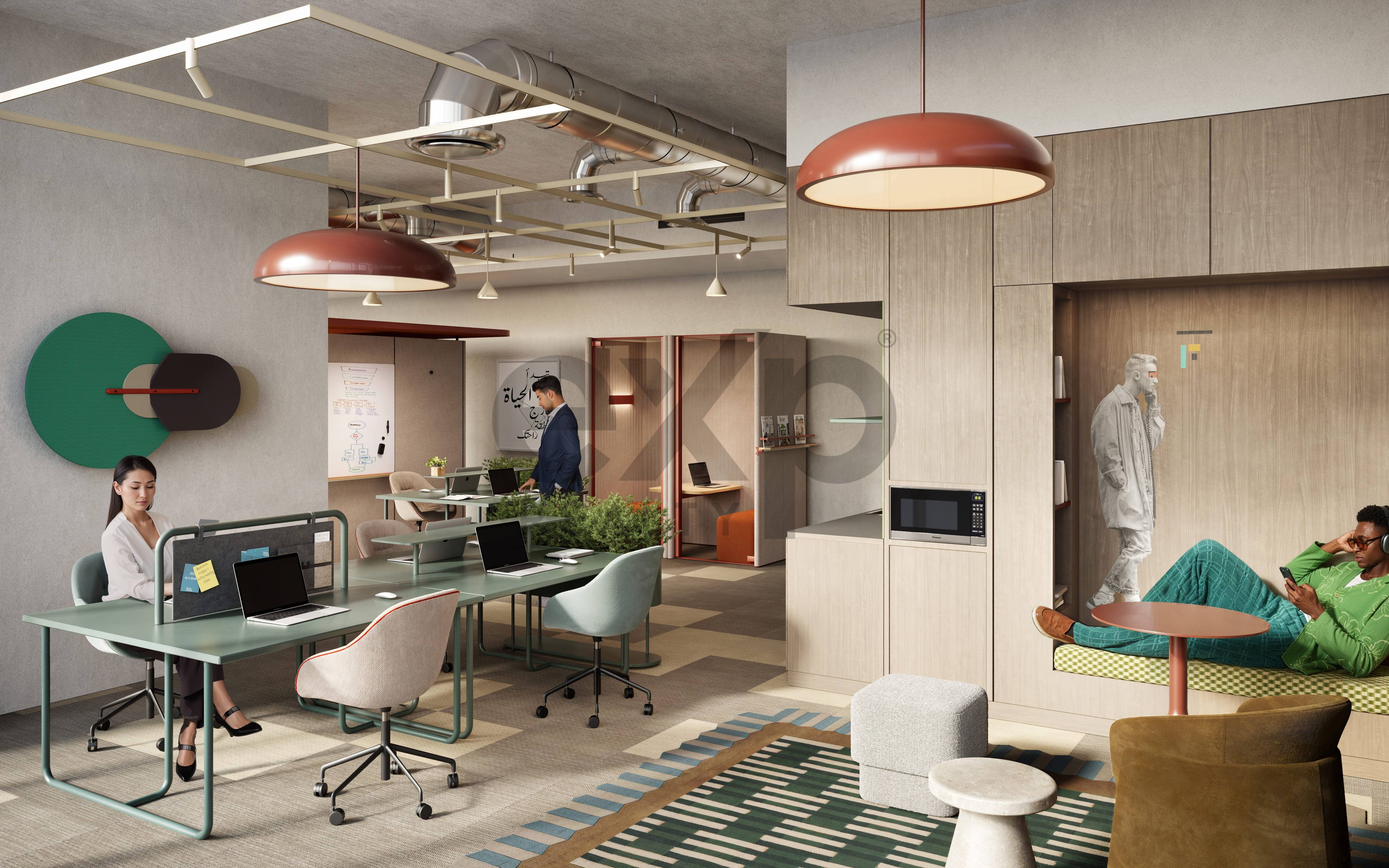 Deluxe Office with Business Bay Views at HQ by Rove, Marasi Bay