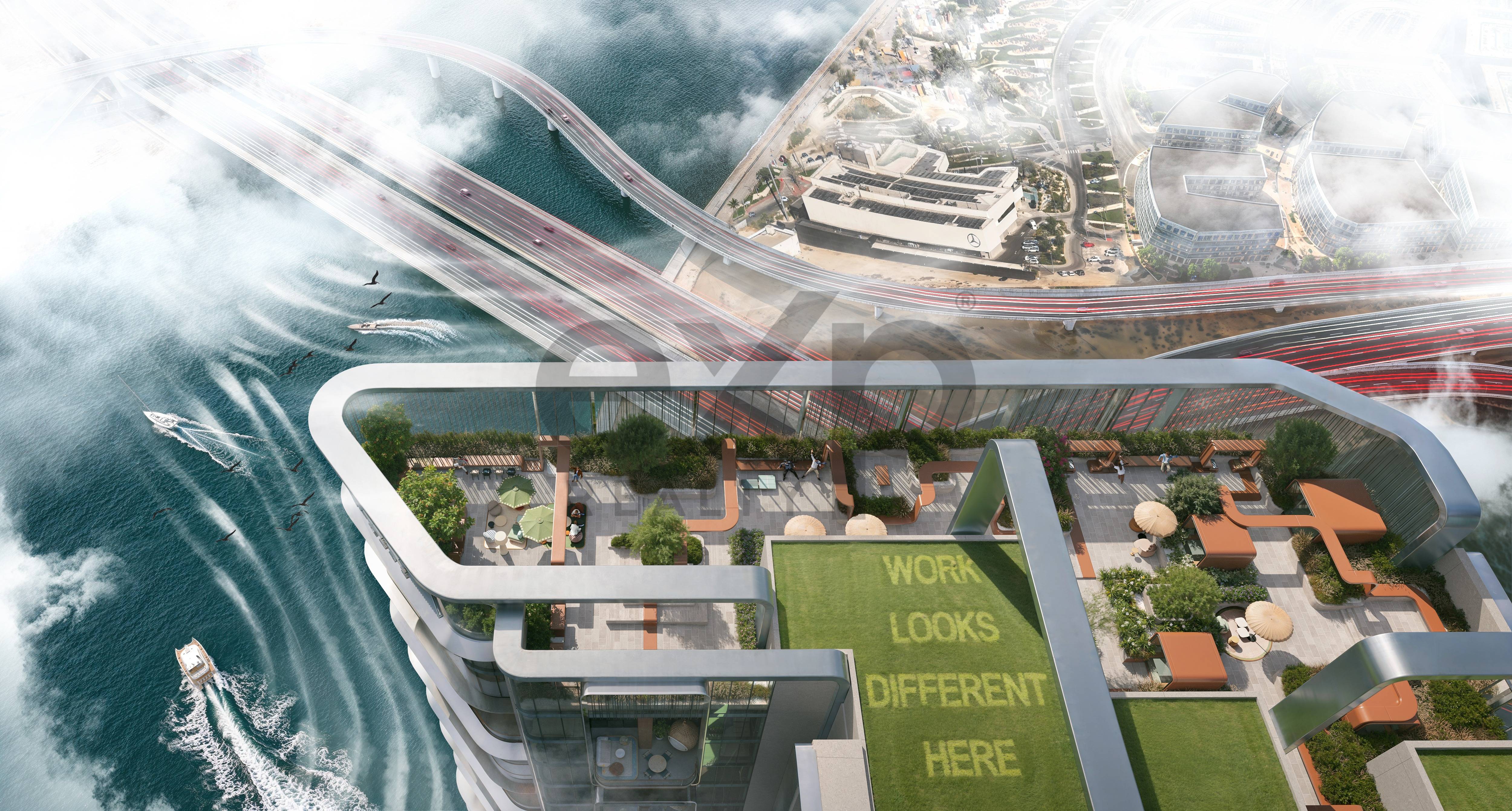 Deluxe Office with Business Bay Views at HQ by Rove, Marasi Bay