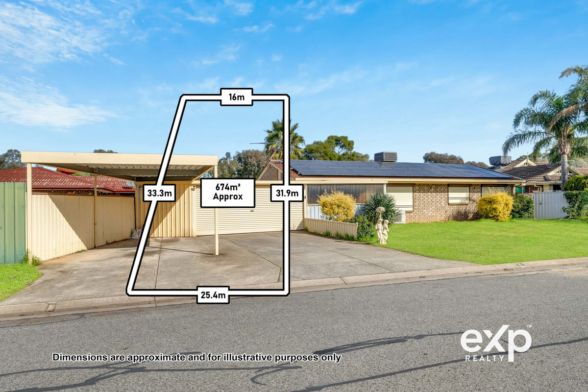Residential for sale in Paralowie, 4 Waverley Street, Paralowie SA 5108, 674 m²