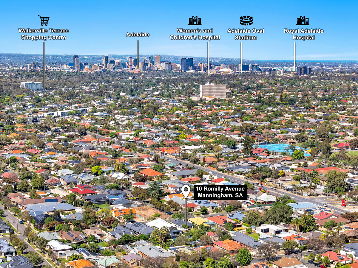 Residential for sale in Manningham, 10 Romilly Avenue, Manningham SA 5086, 718 m²