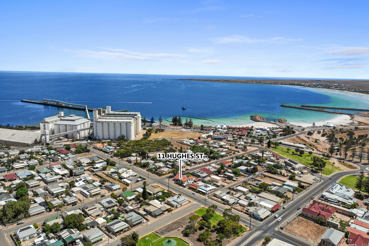 Residential for sale in Wallaroo, 11 Hughes Street, Wallaroo SA 5556, 1012 m²