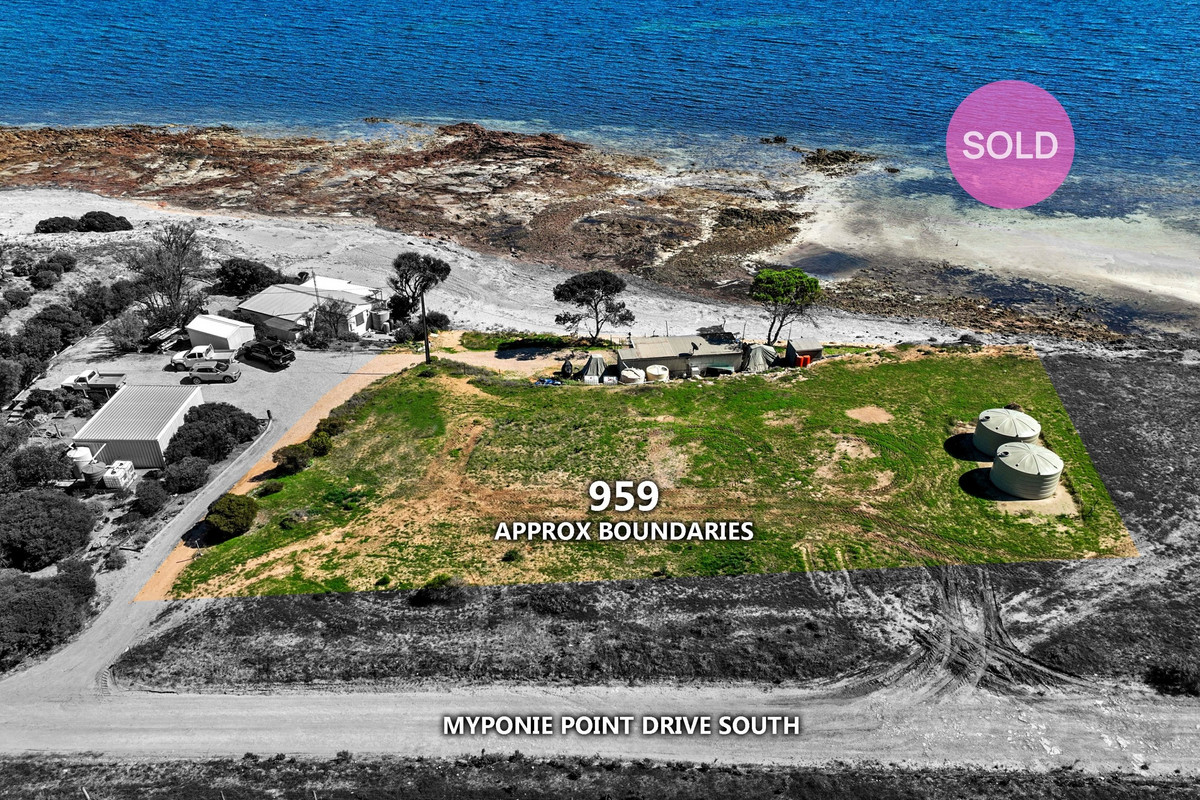 Residential for sale in Tickera, 959 Myponie Point Drive, Tickera SA 5555, 1845 m²