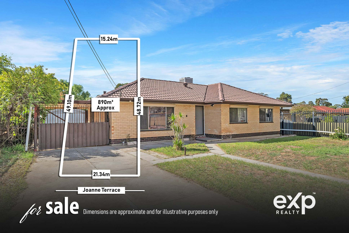 Residential for sale in Parafield Gardens, 14 Joanne Terrace, Parafield Gardens SA 5107, 890 m²