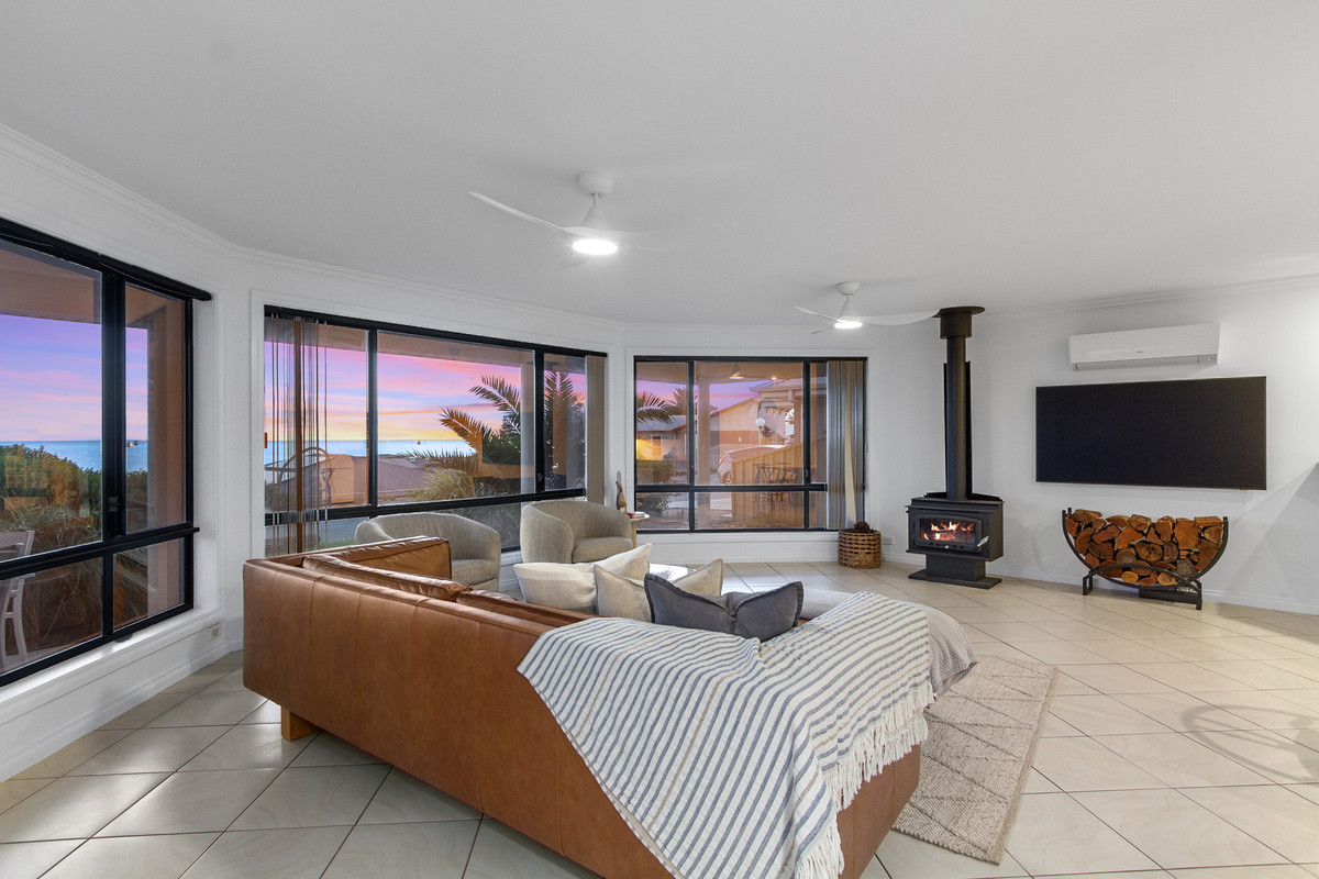 Coastal lifestyle with views across the bay