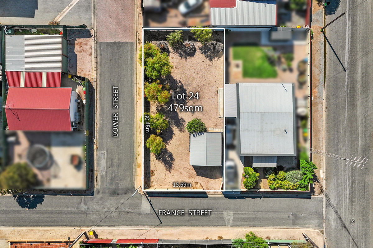 Central Wallaroo Corner Allotment with shed — Ready for Your Future Plans