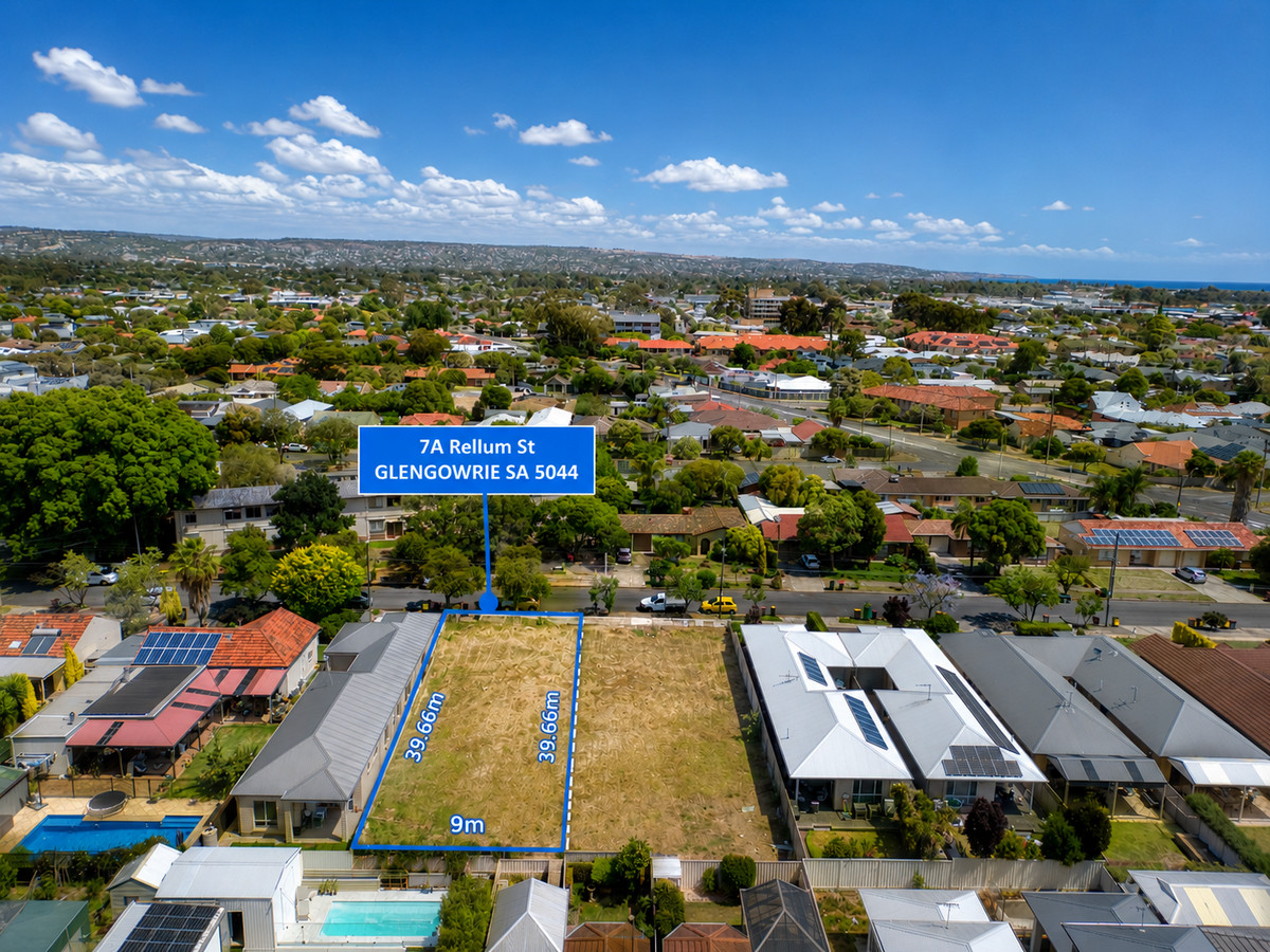 A Rare Opportunity to Build in Prestigious Glengowrie