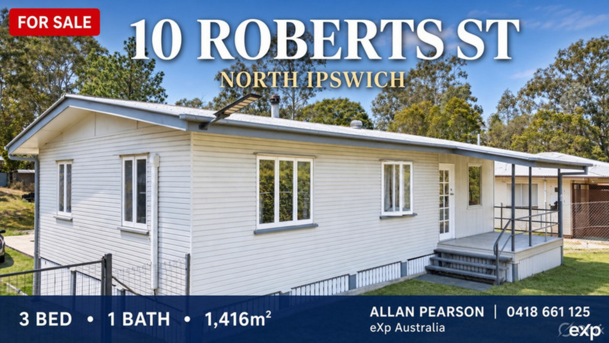 Residential for sale in North Ipswich, 10 Roberts Street, North Ipswich QLD 4305, 1416 m²