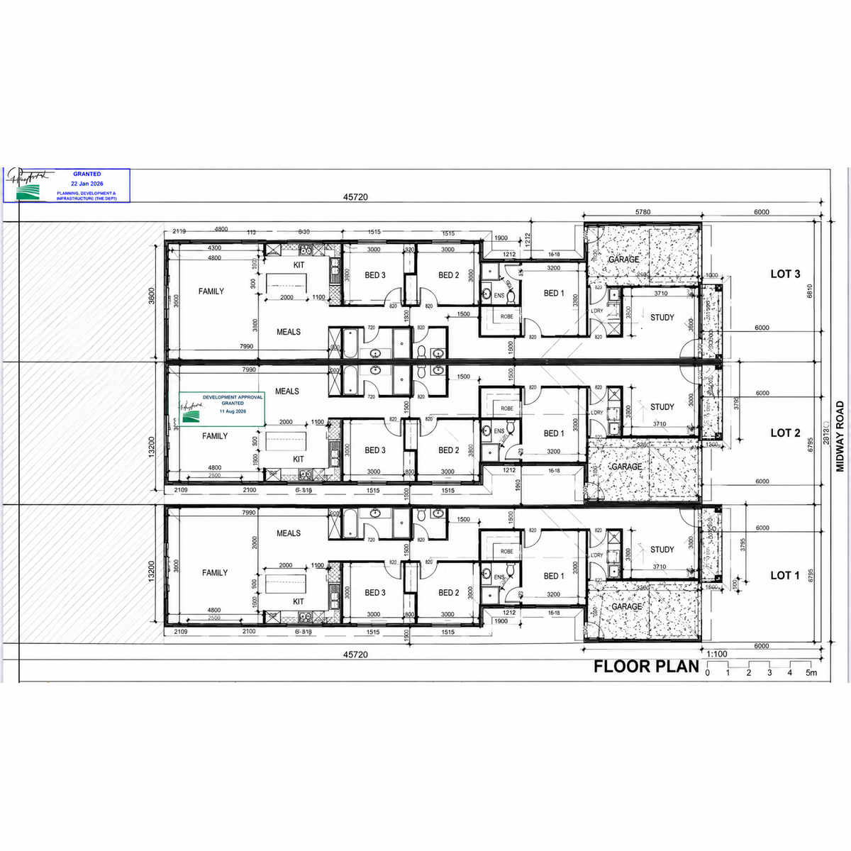 Residential for sale in Elizabeth East, 1, 2 & 3/41 Midway Road, Elizabeth East SA 5112, 316 m²