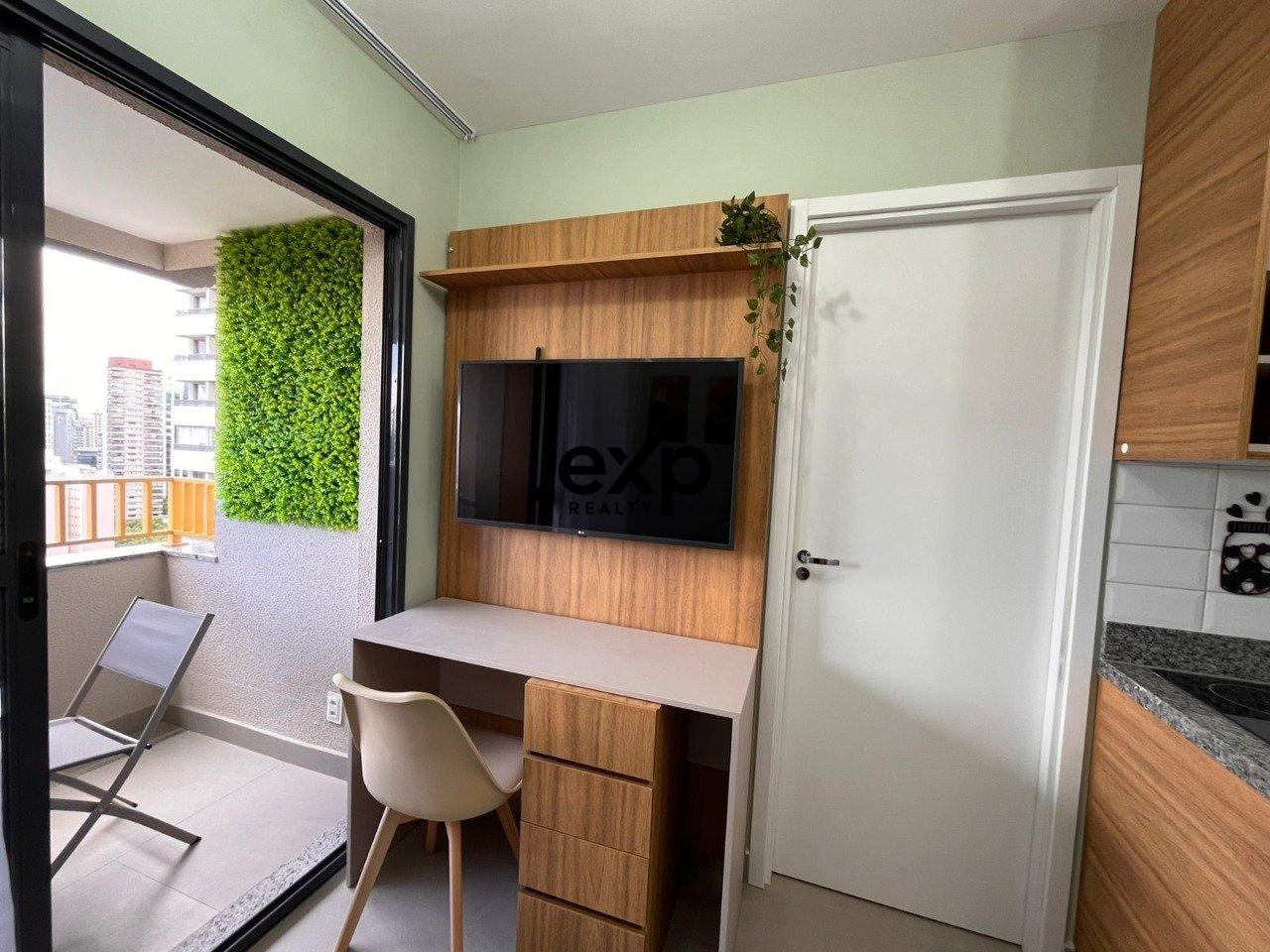 Apartamento para alugar em Sao Paulo, Casa do Ator 566 Vila Olimpia Sao Paulo 04546-002, 26 m²