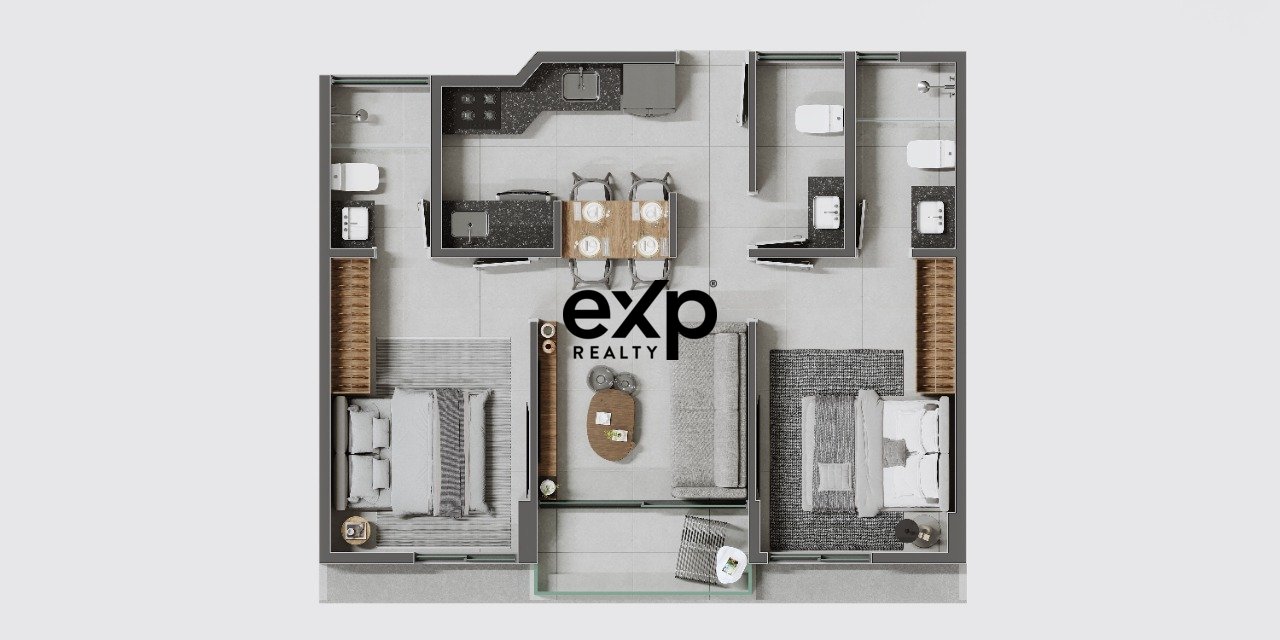 Apartamento à venda em cabedelo, Virginia Maria Nogueira Pimentel 24 Intermares cabedelo 58310-692, 52 m²