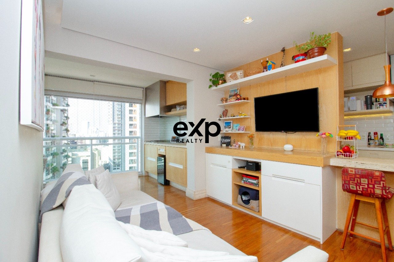 Brooklin | Apartamento à venda 72m² 2 quartos e 1 vaga | Porteira Fechada