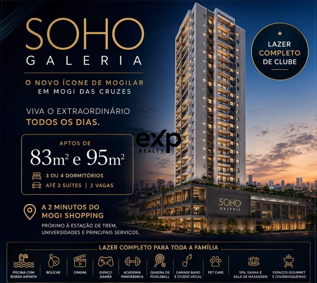 Empreendimento à venda em Mogi das Cruzes, Marcelo Iwao Umeta Romeiro Tavares 136 Soho Galeiro Mogi das Cruzes 08810-000