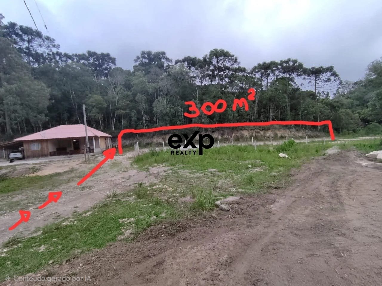 Terreno à venda em AGUDOS DO SUL, Bbasilio Roika 1 PINHEIRO OCADO AGUDOS DO SUL 83850-000, 300 m²