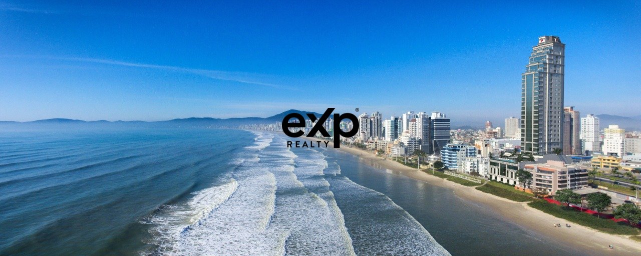 Apartamento Pé Na Areia Frente Mar com terraço em Itapema/SC