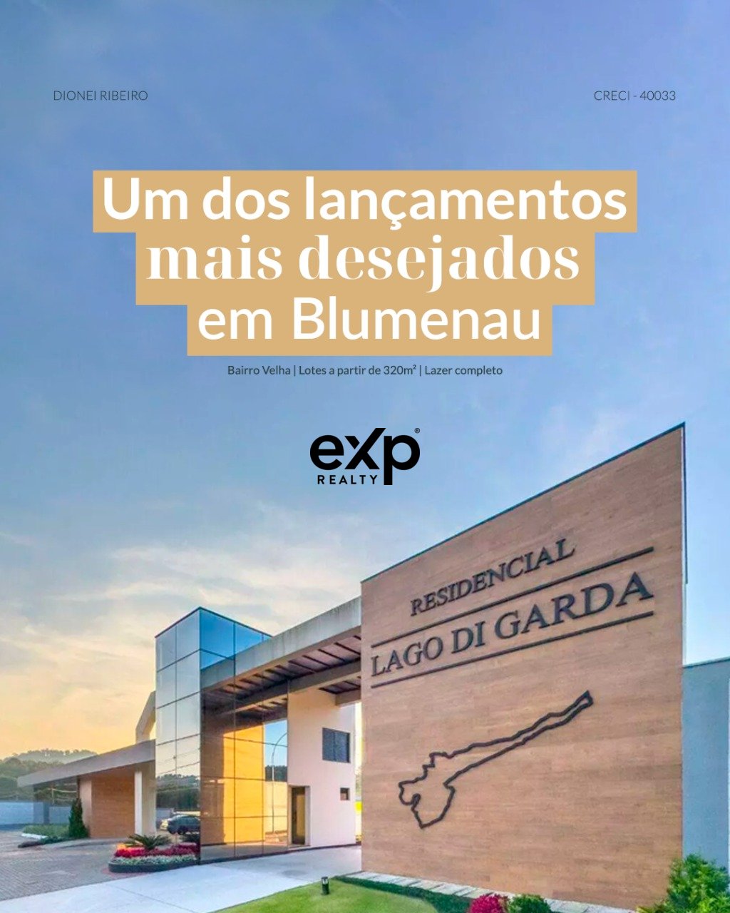 Lago Di Garda | Condomínio Fechado no Bairro Velha - Blumenau/SC.
