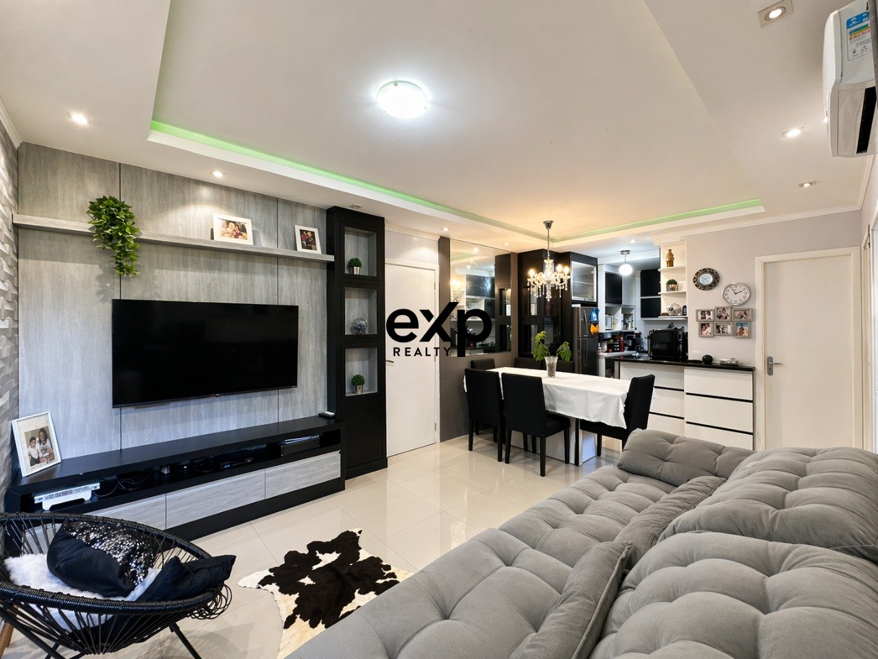 Apartamento semi mobiliado no Condomínio Ecovilla, bairro Ribeião Fresco Blumenau SC.