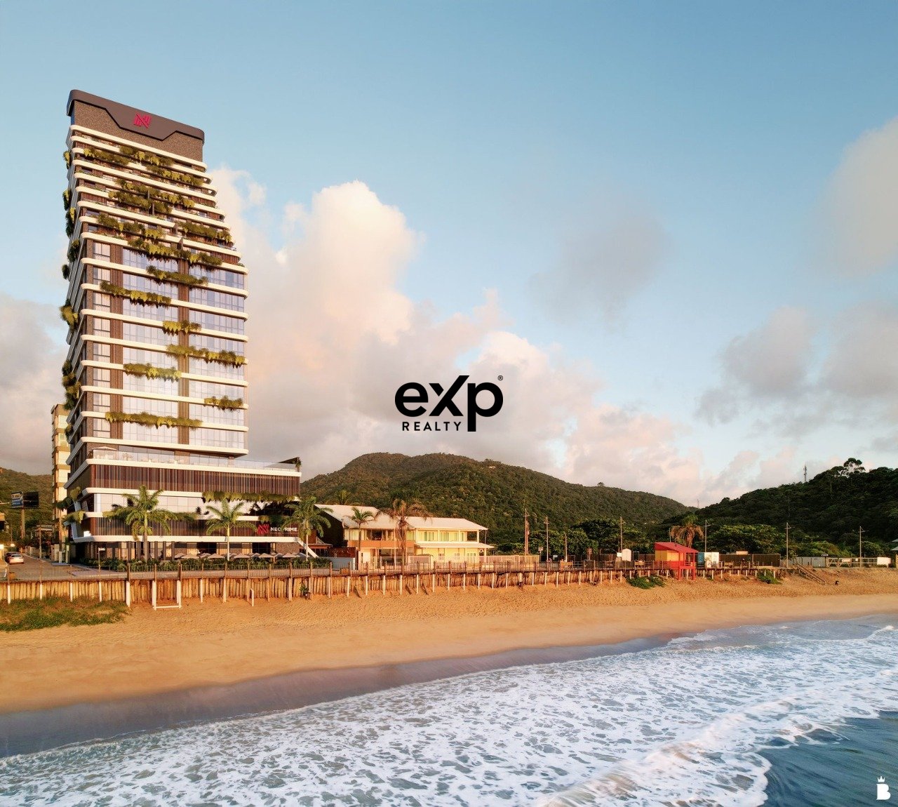 Empreendimento Frente Mar com uma vista panorâmica em uma região exclusiva em Itapema/SC