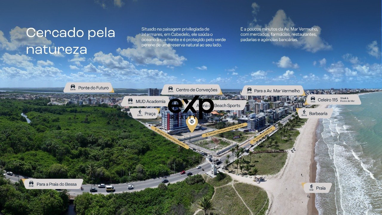 Apartamento à venda em Cabedelo, R. Samuel Henriques Hardman Norat 307 Intermares Cabedelo 58102-128, 27 m²