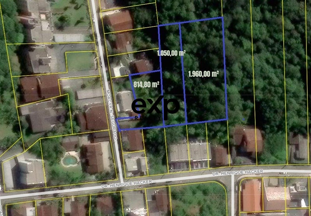Terreno à venda em Blumenau, Moacir Niger Segurado 46 Ribeirão Fresco Blumenau 89015-162, 3825 m²