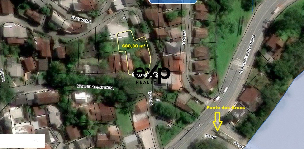 Terreno à venda em Blumenau, Canadá 89 Ponta Aguda Blumenau 89050-160, 680 m²