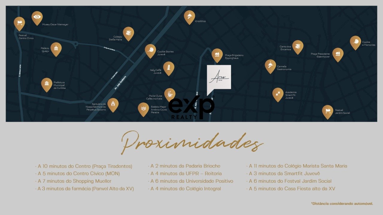 Apartamento à venda em Curitiba, Almirante Tamandaré 1712 Juvevê Curitiba 80040-110, 107 m²