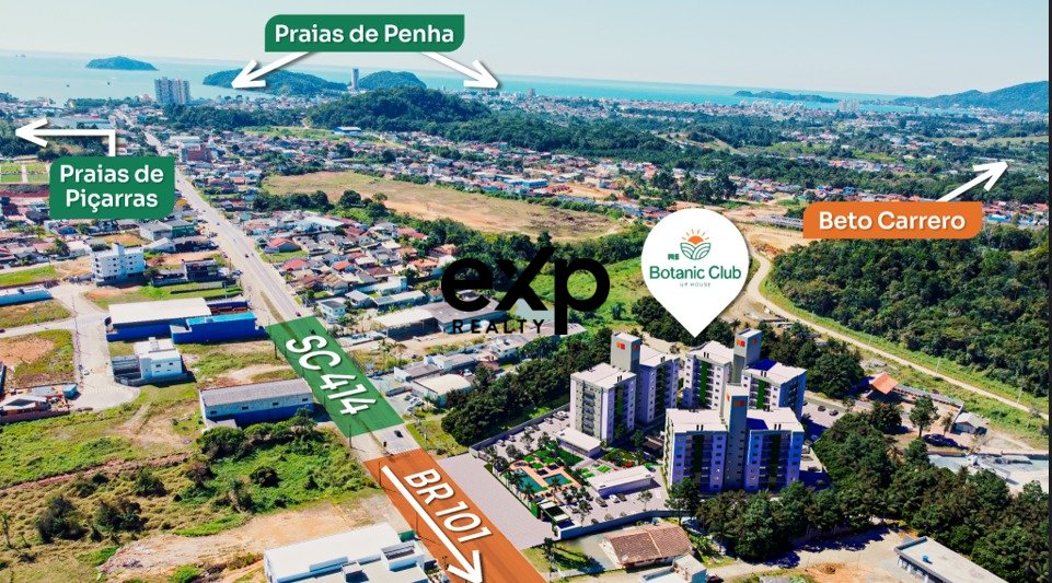 Apartamento 2 Dormitórios com Piscina e Lazer Completo em Penha