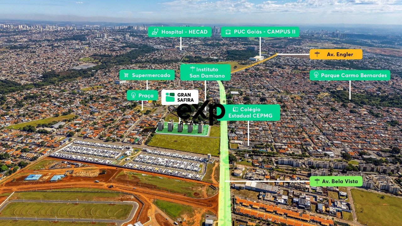 Apartamento for sale in Aparecida de Goiânia, Bela Vista 750 Parque Trindade II Aparecida de Goiânia 74921-060, 45 m²