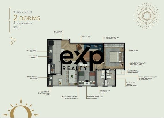 Empreendimento à venda em Campinas, Avenida Ricardo Rocha Bomfim 420 RES VILA BELLA DOM PEDRO Campinas 13087-732
