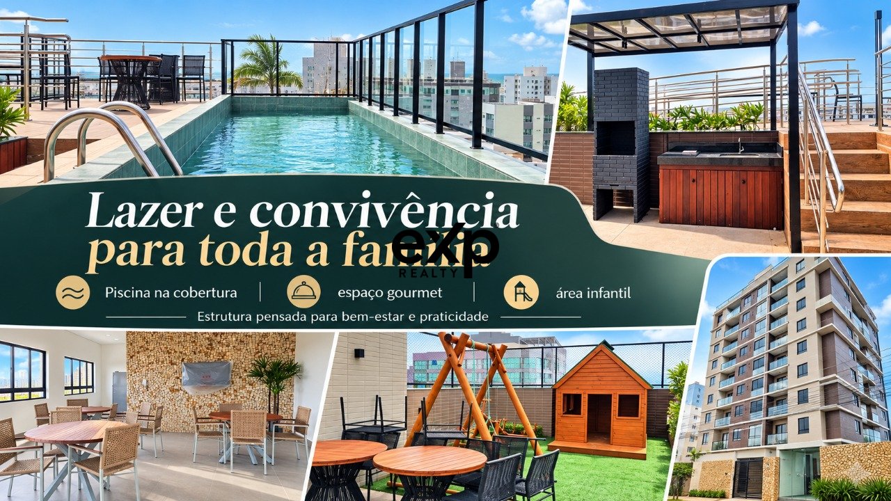 Apartamento à venda em Cabedelo, Golfo de Campeche 132 Ponta de Campina Cabedelo 58101-675, 70 m²