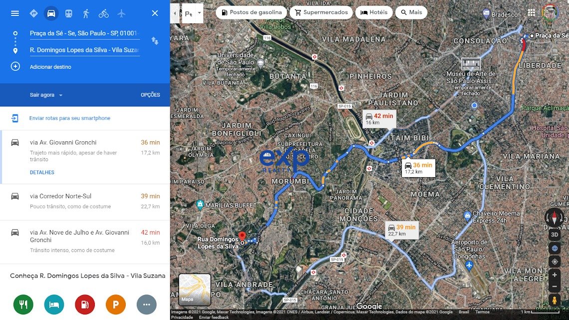 Terreno a venda no bairro do Morumbi com 5.845 metros.