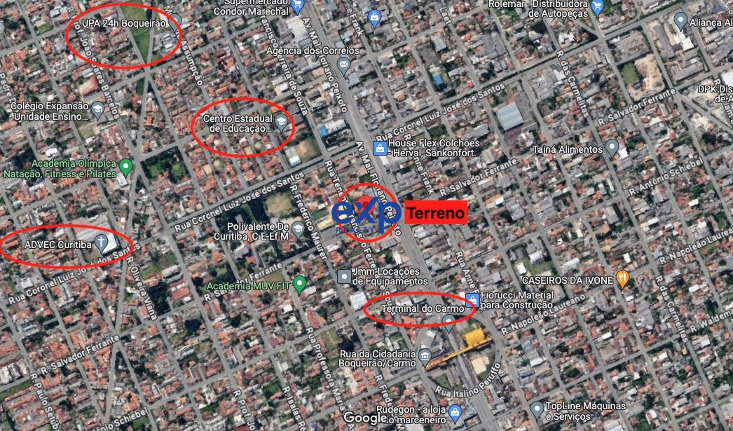 Terreno a venda em Curitiba no Bairro Boqueirão!!