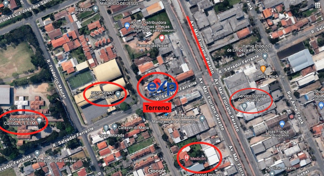 Terreno a venda em Curitiba no Bairro Boqueirão!!