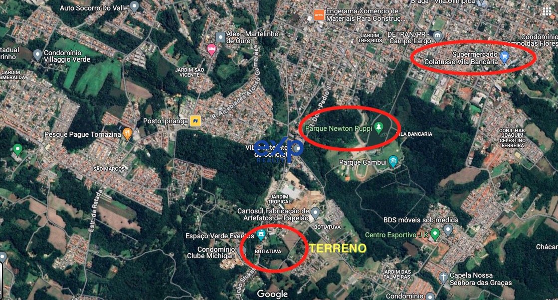 Terreno à venda em Campo Largo no Paraná!!