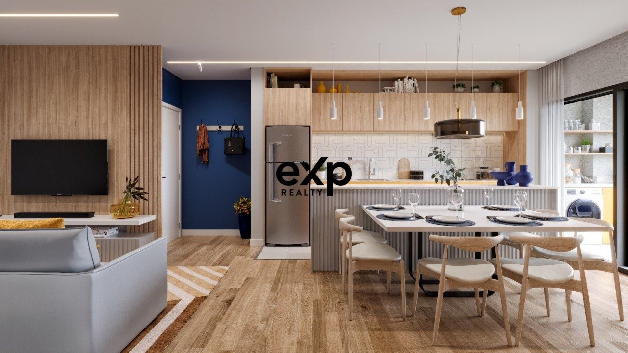 Apartamento com 3 quartos, sendo 1 suíte e sacada com churrasqueira no Tingui