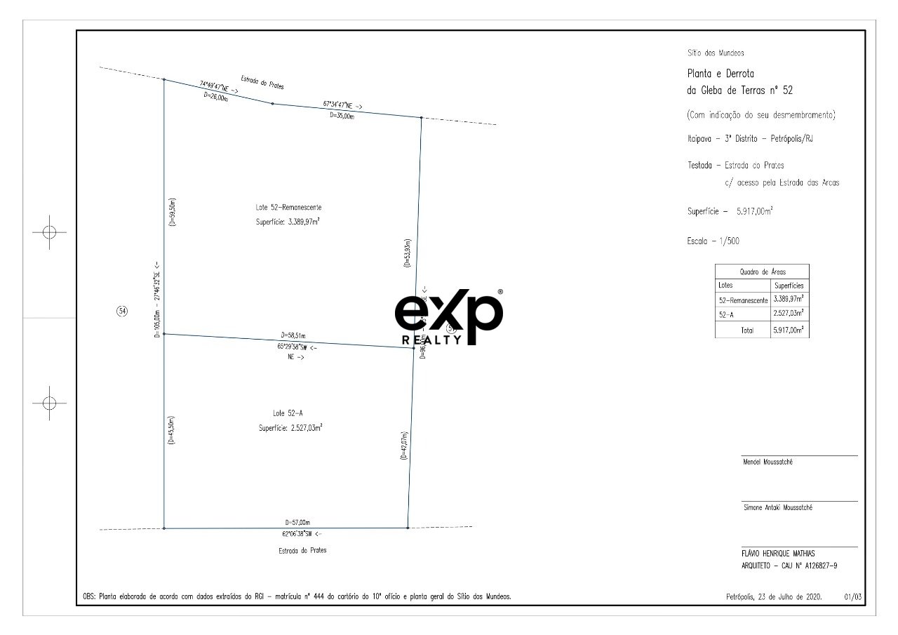Lote Exclusivo no Condomínio Mundéus em Itaipava - com 2.173,54 m² por R$ 360.000,00 - Petrópolis, RJ
