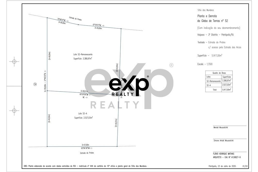 Lote Exclusivo no Condomínio Mundéus em Itaipava - com 2.173,46 m² por R$ 380.000,00 - Petrópolis, RJ