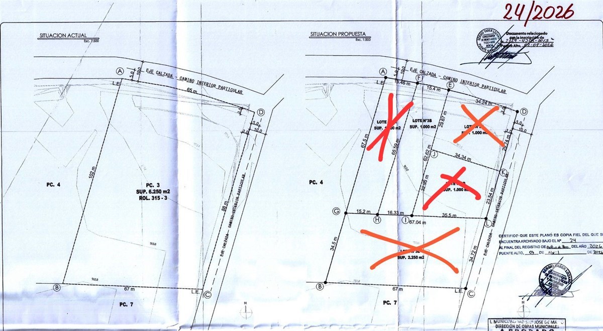 Parcela en venta en San José de Maipo, Camino al volcan 10703