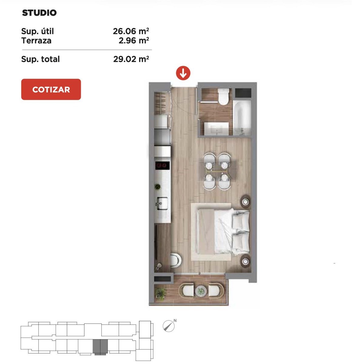 Departamento en venta en La Florida, Av. Vicuña Mackenna 7197