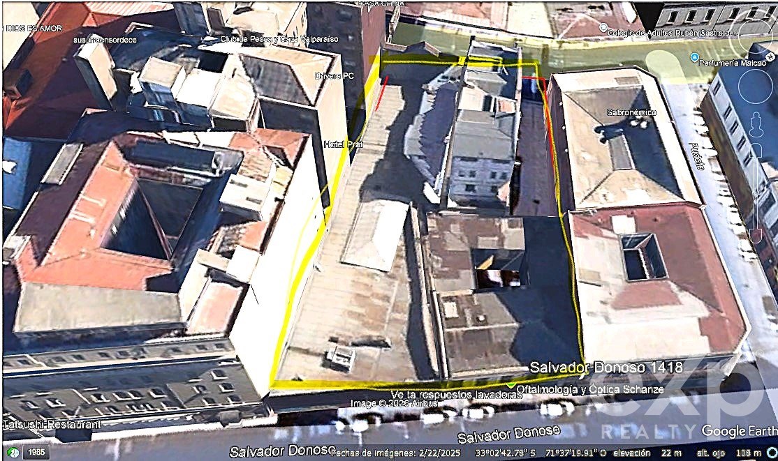 Terreno Construcción en venta en Valparaíso, Salvador Donoso 418