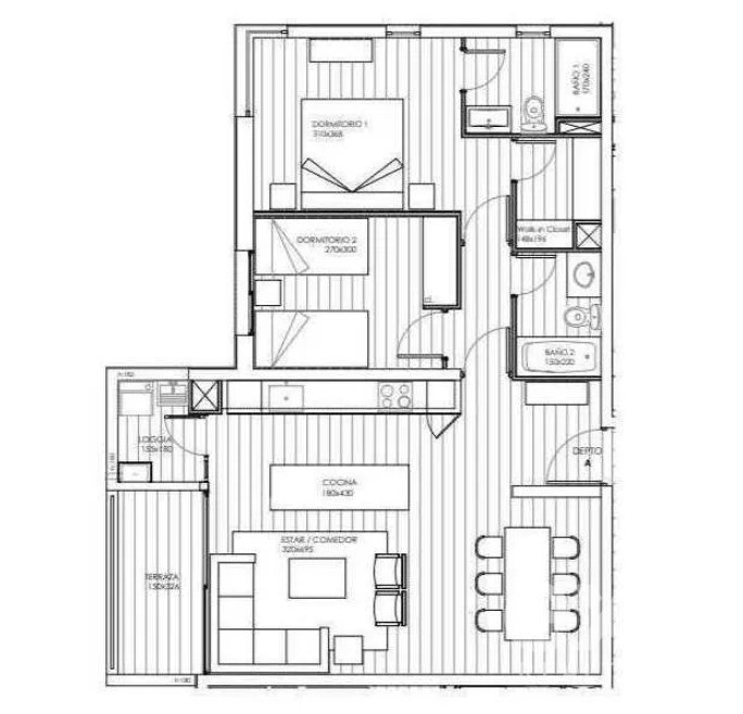 Departamento en alquiler en Providencia, Pocuro 2260
