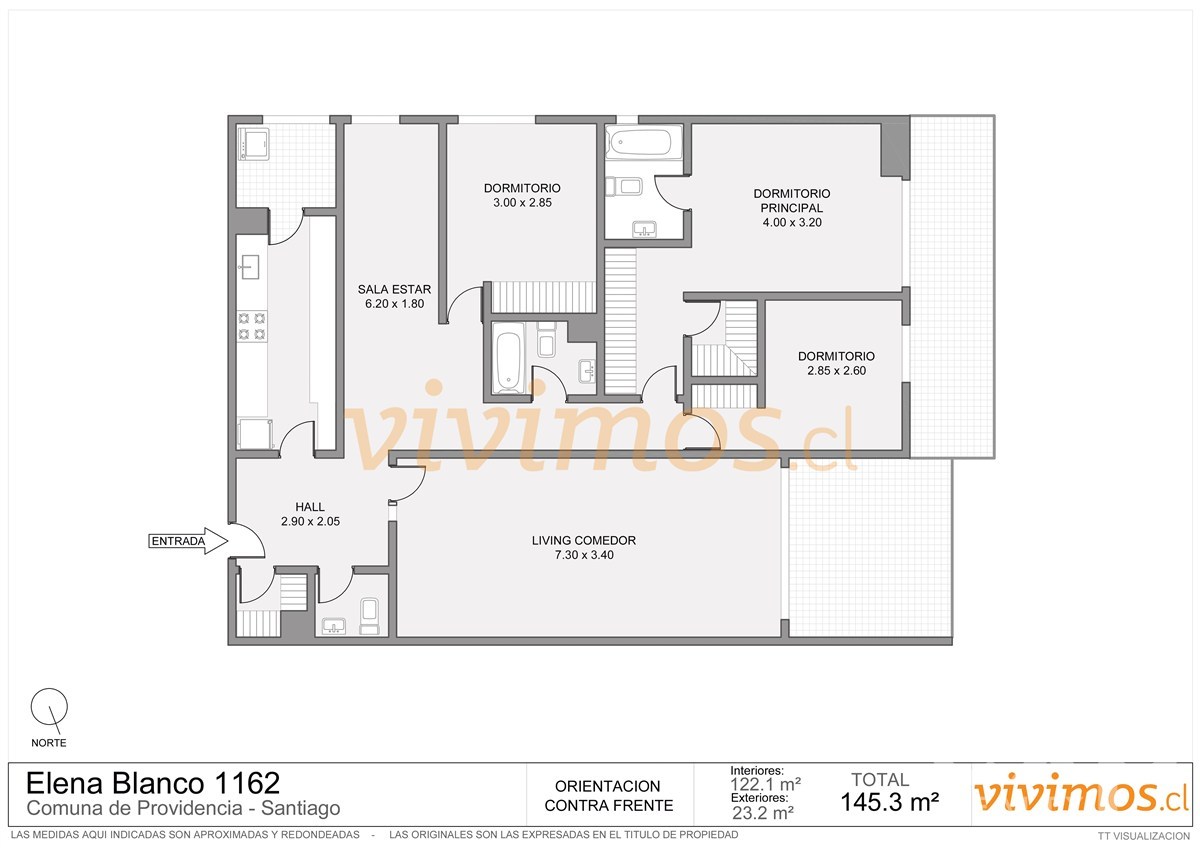 Departamento en venta en Providencia