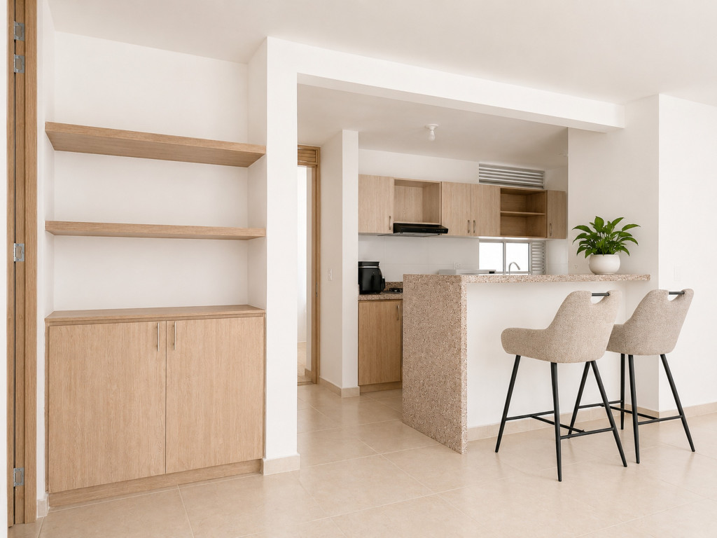 APARTAMENTO en venta en Barranquilla, Calle 112 #43-123, Alameda del Rio, 75 m²